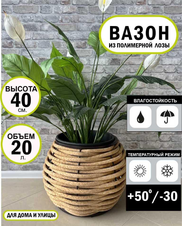 Вазон DeckWOOD сфера