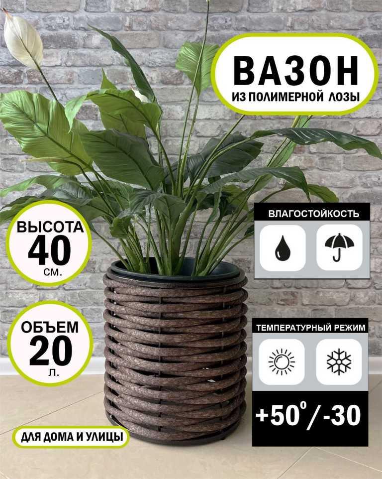 Вазон DeckWOOD цилиндр