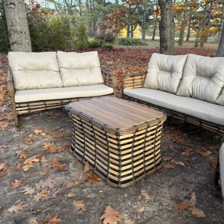 Комплект "Портофино" с двумя диванами и креслом