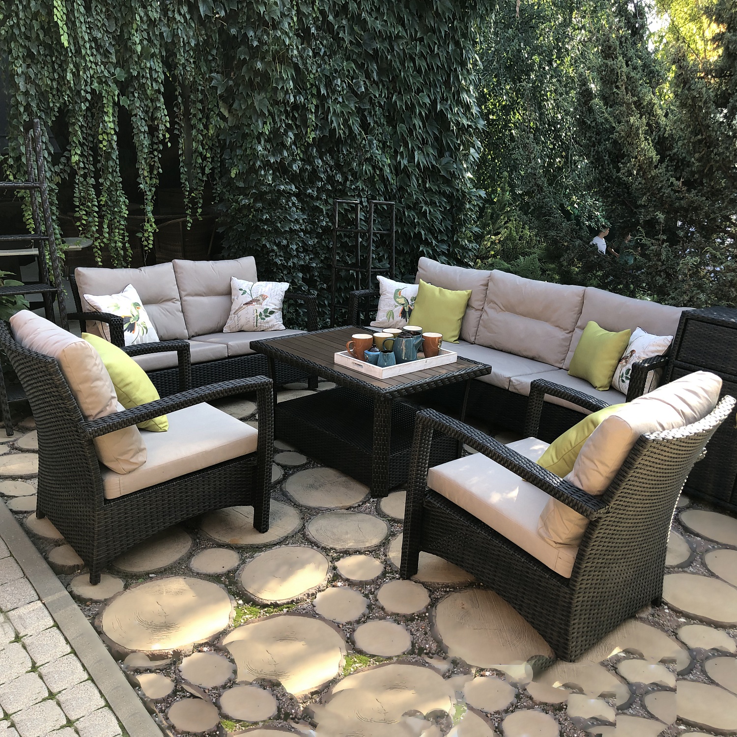 Комплект плетеной мебели ВЕНЕЦИЯ полная комплектация