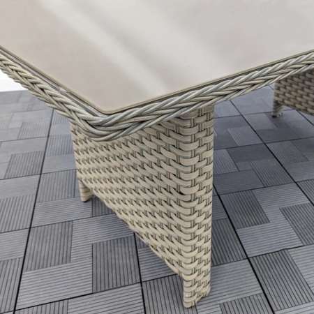 Комплект мебели БАРБАДОС (диван угловой, сундук, 2 пуфа, стол 160х90)