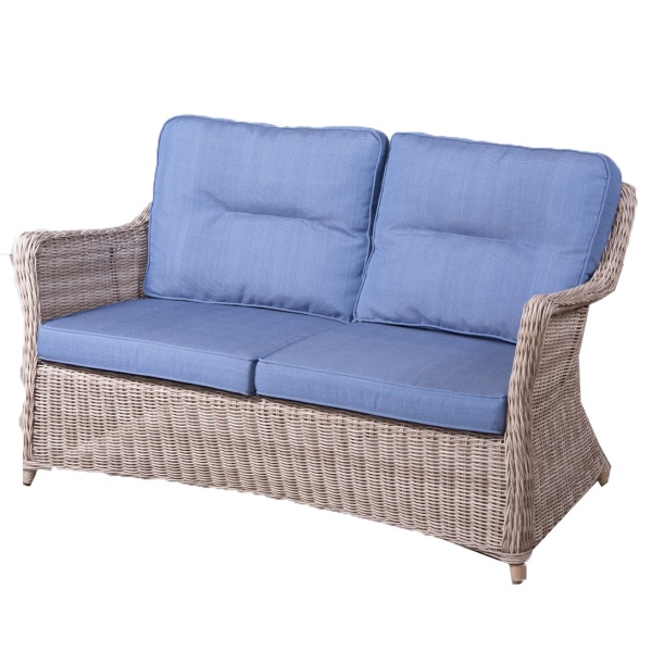 ПЛЕТЕНЫЙ ДИВАН ОБЕДЕННЫЙ 2-Х МЕСТНЫЙ КОРФУ жгут 9677