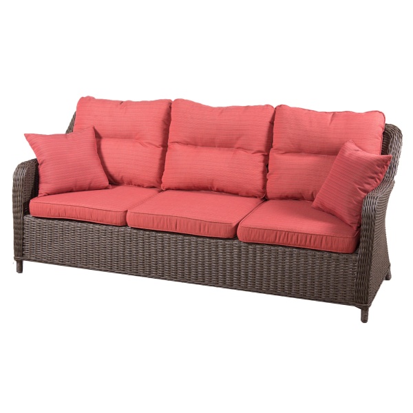 ДИВАН 3-Х МЕСТНЫЙ РИО-ГРАНДЕ С ПОДУШКАМИ жгут 30832