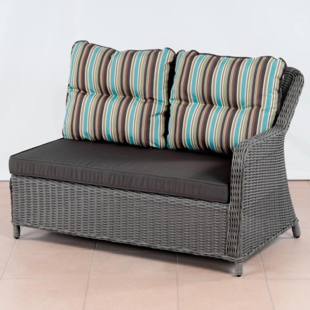 Комплект плетеной мебели РИО-ГРАНДЕ (комплектация: угл. диван, стол 145 см, 4 кресла)