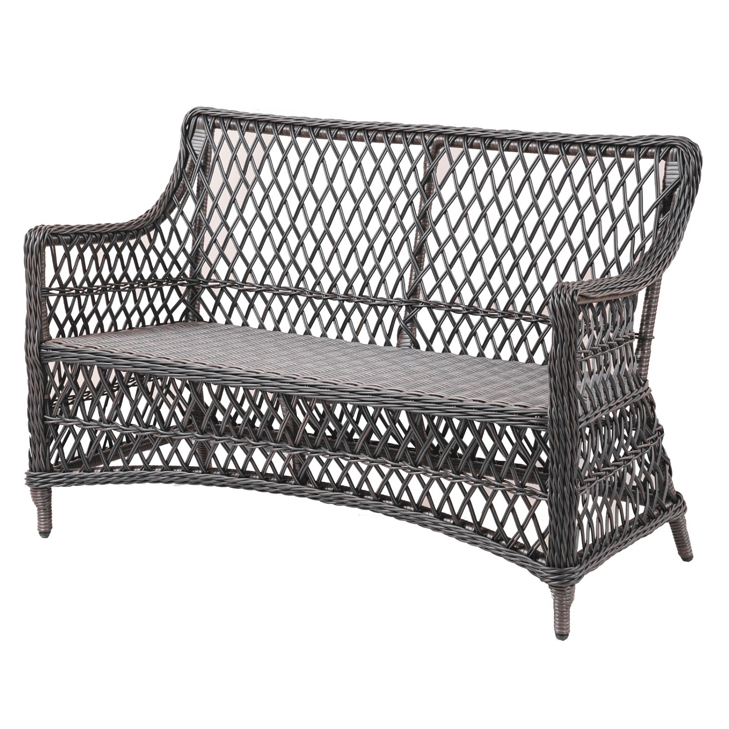 Плетеная Софа Марсель 2х-местная (плетение ромб)