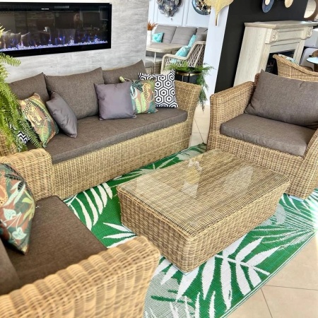 Комплект из искусственного ротанга Скарлетт с 3х-местным диваном