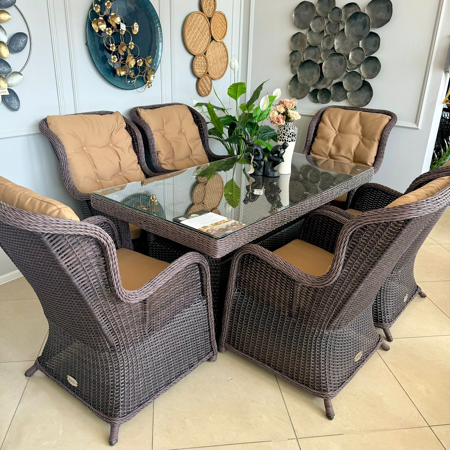 Комплект плетеной мебели Валенсия-7