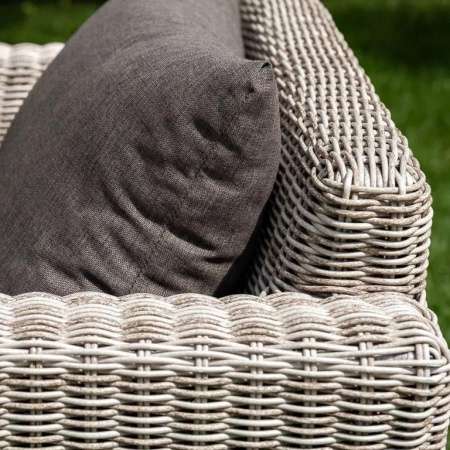 Комплект из искусственного ротанга Скарлетт с 3х-местным диваном серый