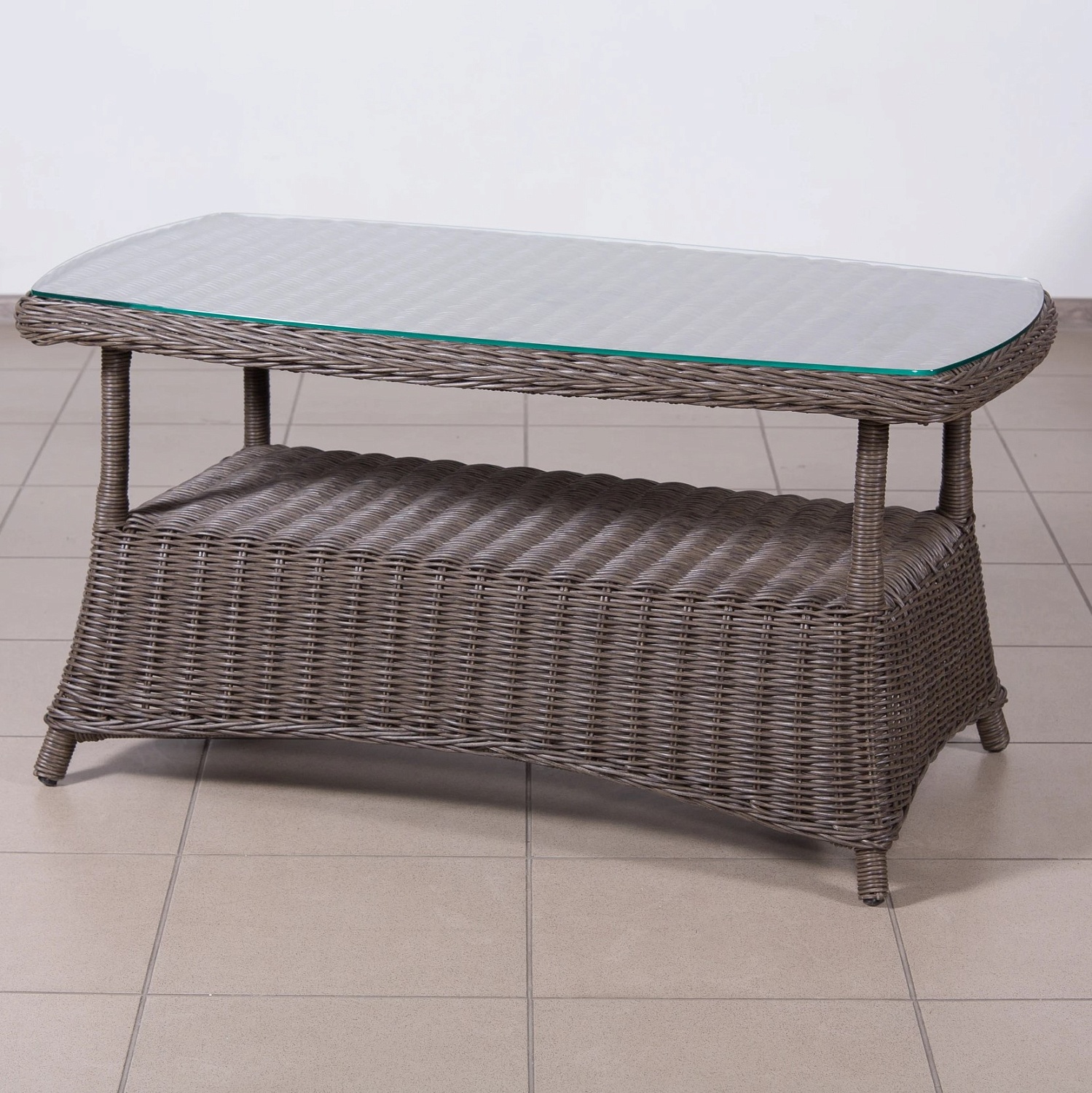 Комплект плетеной мебели Корфу лаунж с двухместным диваном