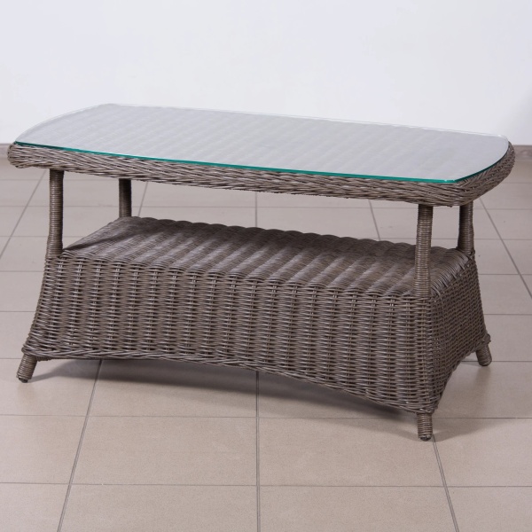 Комплект плетеной мебели Корфу лаунж с двухместным диваном