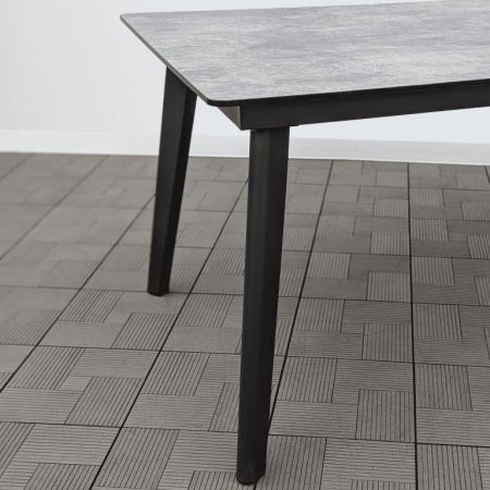 Комплект плетеной мебели PANSY обеденный (стол + 6 стульев с подушками)