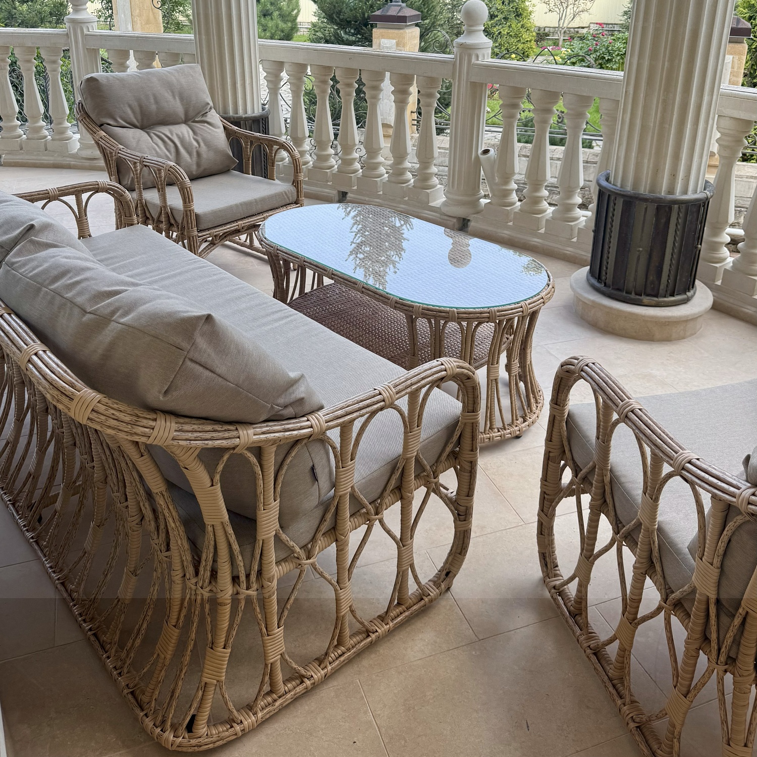 Комплект "Макао" с трехместным диваном