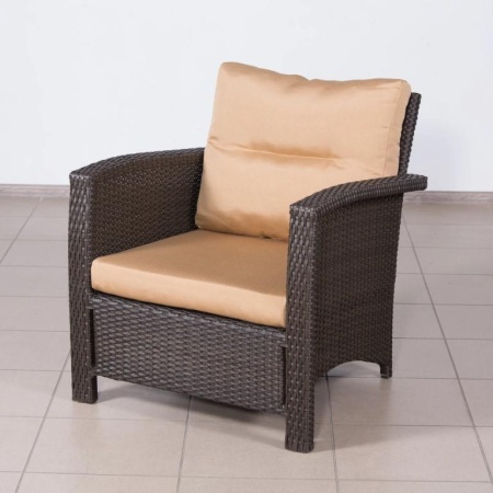 Комплект плетеной мебели ВЕНЕЦИЯ жгут 7462/7425 с подушками