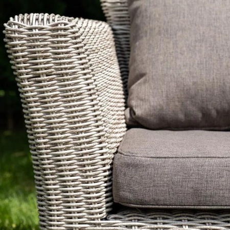 Комплект из искусственного ротанга Скарлетт с 3х-местным диваном серый