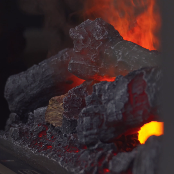 Каминокомплект Boxx - Серый графит с очагом Cassette