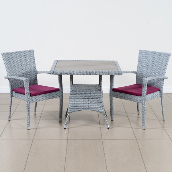 Композиция плетеной мебели БАЛИ/КРИТ жгут 8486 с подушками 13821