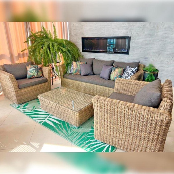 Комплект из искусственного ротанга Скарлетт с 3х-местным диваном