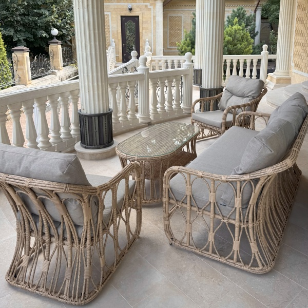 Комплект "Макао" с трехместным диваном 