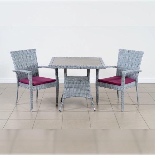 Композиция плетеной мебели БАЛИ/КРИТ жгут 8486 с подушками 13821