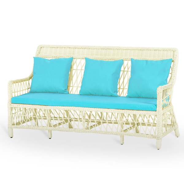 Прованс Софа 3-х местная белая