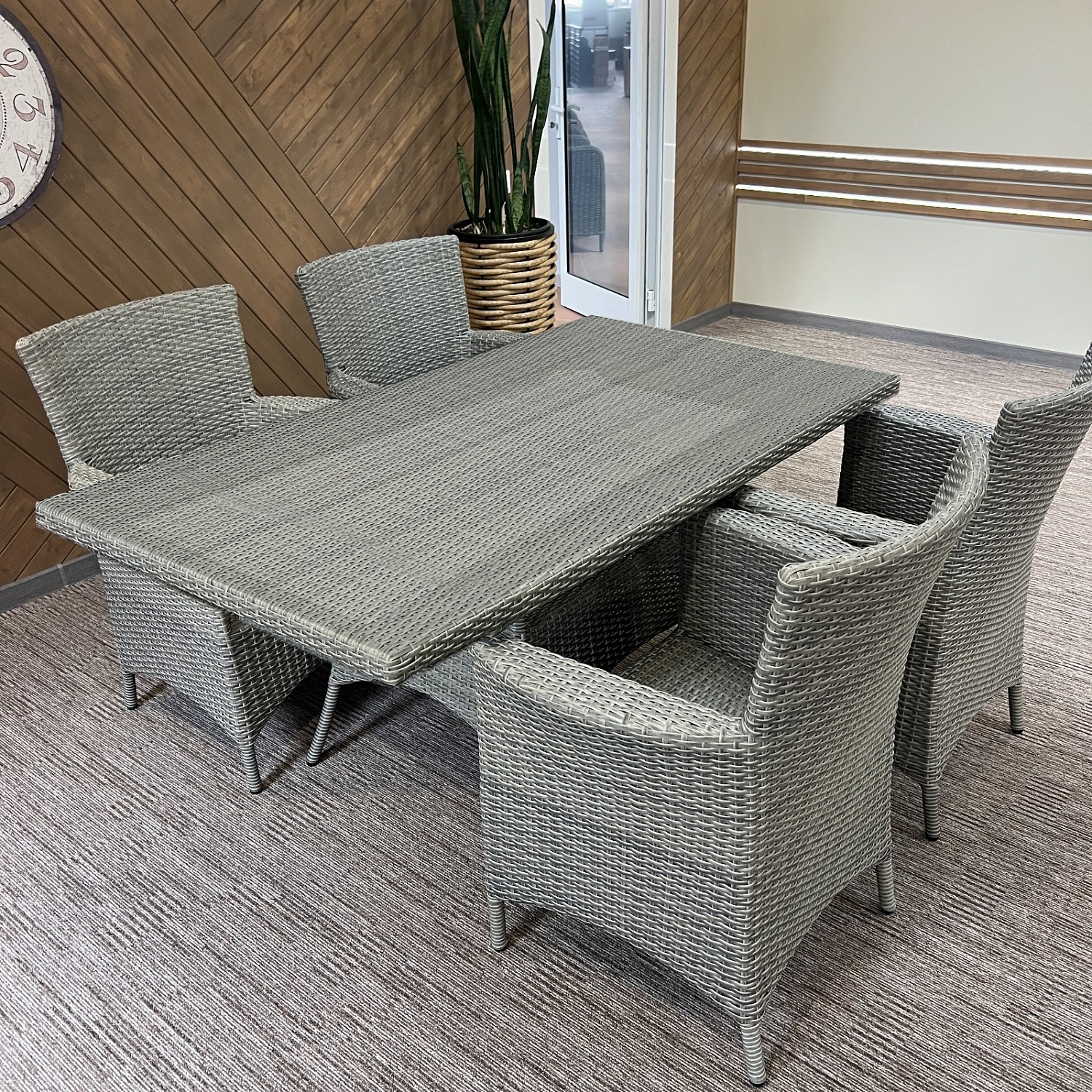 Композиция Флоренция Милан (стол 160 см и 4 кресла)