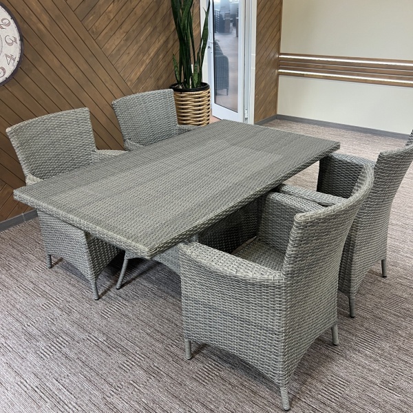 Композиция Флоренция Милан (стол 160 см и 4 кресла)