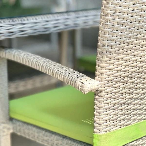 Комплект плетеной мебели Милан цвет: хаски