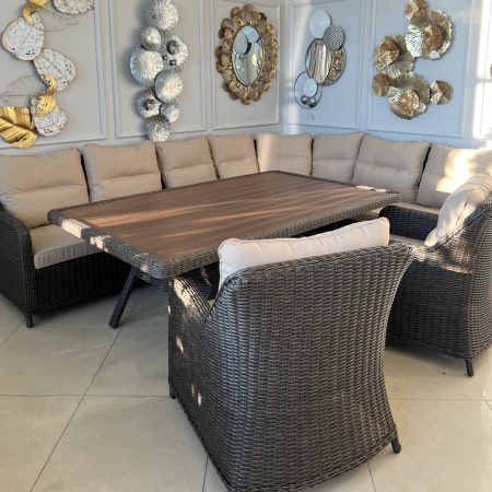 Комплект плетеной мебели Рио-Гранде в жгуте 30832 с подушками