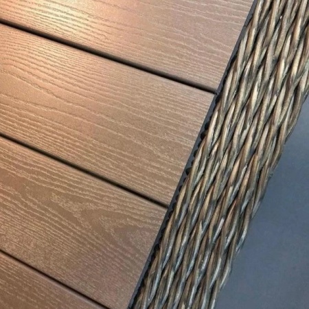 Комплект плетеной мебели Рио-Гранде (комплектация: угл. диван, стол 186 см, 2 кресла, 2 пуфа)