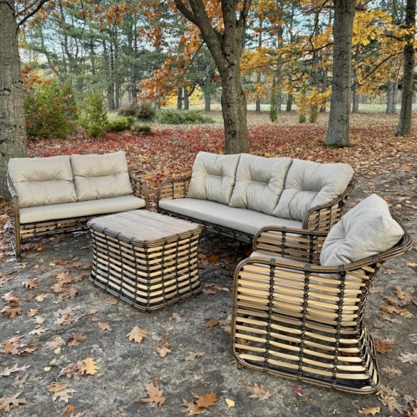 Комплект "Портофино" с двумя диванами и креслом