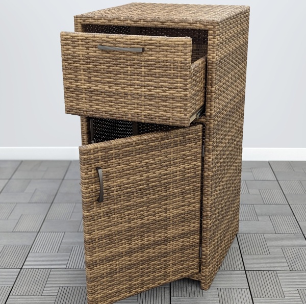 Буфет-2 одинарный 1 ящик + дверца жгут 31850