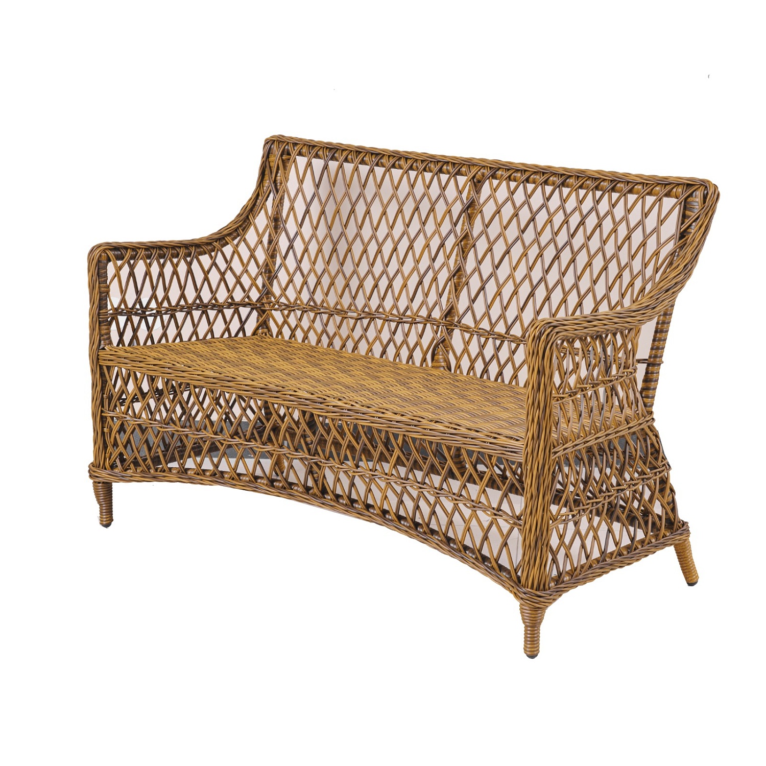 Плетеная Софа Марсель 2х-местная (плетение ромб)